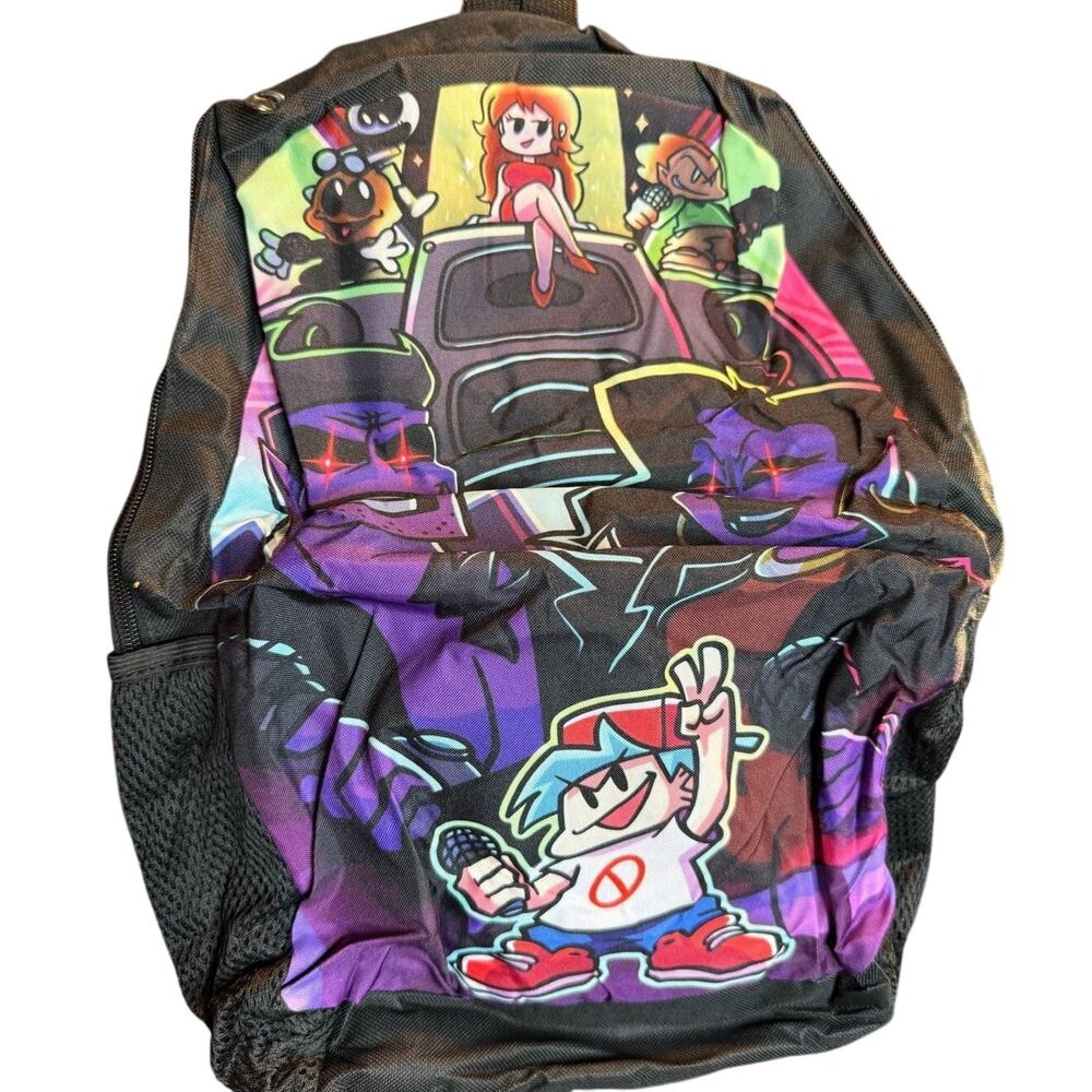 Anime Friday Night Funkin Backpack NWT